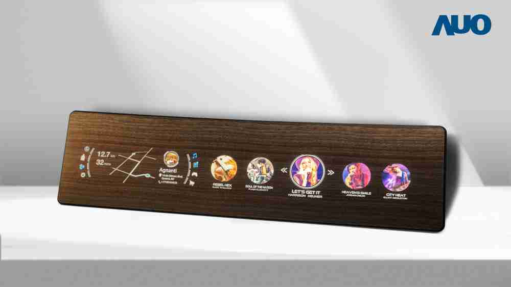 JDB电子研发全球最高穿透度达80%的AmLED木纹显示器，，，，可于使用时呈现高亮度、、、、清晰可见的信息，，并在不使用时回归为单纯的饰板，，节能兼具美观